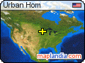 Urban Hom  satellite map