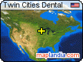 Twin Cities Dental satellite map