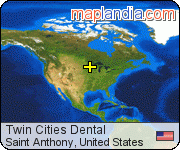 Twin Cities Dental satellite map