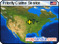 Priority Claims Service satellite map
