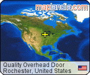 Quality Overhead Door satellite map