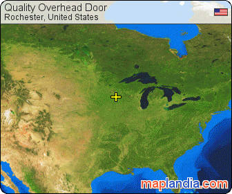 Quality Overhead Door satellite map