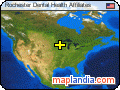 Rochester Dental Health Affiliates satellite map