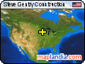 Steve Gentry Construction satellite map