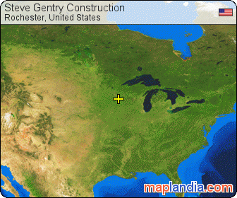 Steve Gentry Construction satellite map