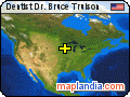 Dentist Dr. Bruce Trulson satellite map