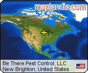 Be There Pest Control, LLC satellite map