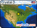 Crystal D satellite map