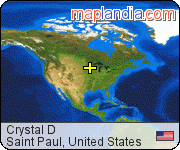 Crystal D satellite map