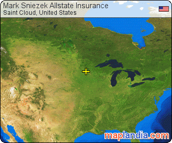 Mark Sniezek Allstate Insurance satellite map