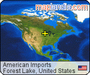 American Imports satellite map