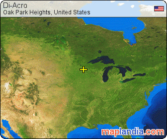 Di-Acro satellite map