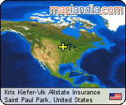Kris Kiefer-Vik Allstate Insurance satellite map