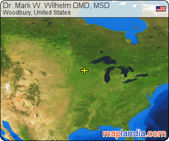 Dr. Mark W. Wilhelm DMD, MSD satellite map