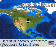 Dentist Dr. Steven Setterstrom satellite map