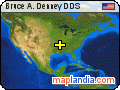 Bruce A. Denney DDS satellite map