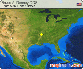 Bruce A. Denney DDS satellite map