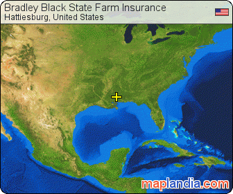 Bradley Black State Farm Insurance satellite map