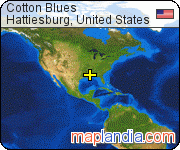 Cotton Blues satellite map
