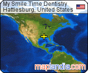 My Smile Time Dentistry satellite map