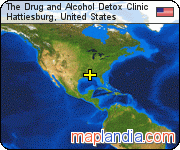 The Drug and Alcohol Detox Clinic satellite map