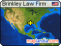 Brinkley Law Firm satellite map