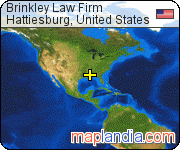 Brinkley Law Firm satellite map