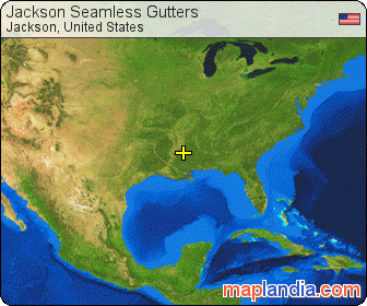 Jackson Seamless Gutters satellite map