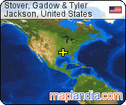 Stover, Gadow & Tyler satellite map