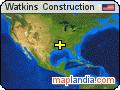 Watkins Construction satellite map