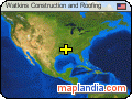 Watkins Construction and Roofing satellite map