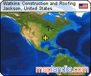 Watkins Construction and Roofing satellite map