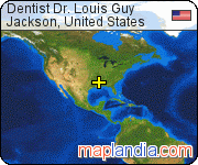Dentist Dr. Louis Guy satellite map