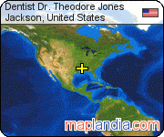 Dentist Dr. Theodore Jones satellite map