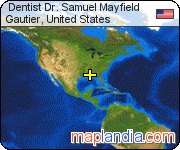  Dentist Dr. Samuel Mayfield satellite map