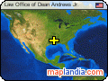 Law Office of Dean Andrews Jr. satellite map