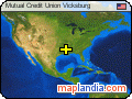Mutual Credit Union Vicksburg satellite map