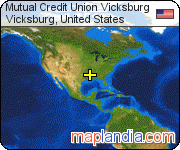 Mutual Credit Union Vicksburg satellite map