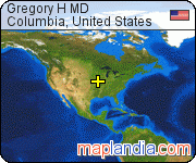 Gregory H MD satellite map