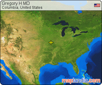Gregory H MD satellite map