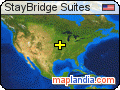 StayBridge Suites satellite map