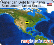 American Gold Mine Pawn satellite map