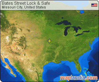 Bates Street Lock & Safe satellite map