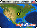 Dentist Dr. Michael Scheske satellite map