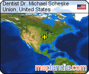 Dentist Dr. Michael Scheske satellite map