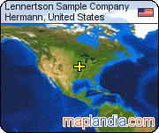 Lennertson Sample Company satellite map