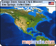 Garage Doors Kansas City & Missouri satellite map