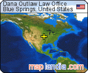 Dana Outlaw Law Office satellite map