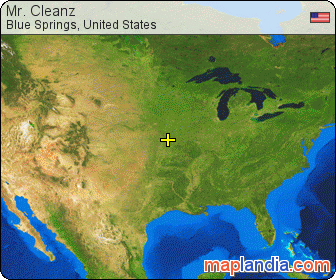 Mr. Cleanz satellite map