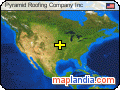 Pyramid Roofing Company Inc satellite map